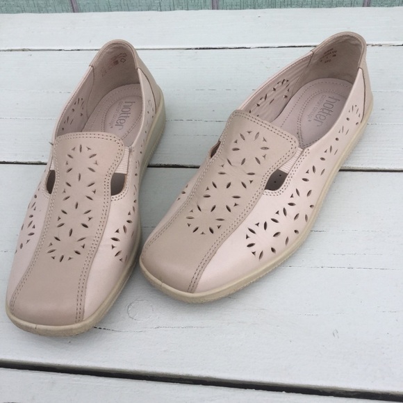 Hotter Calypso Womens Tan Leather Comfort Slip On Loafer Shoes Cut Outs
Sized 7 - Picture 5 of 6